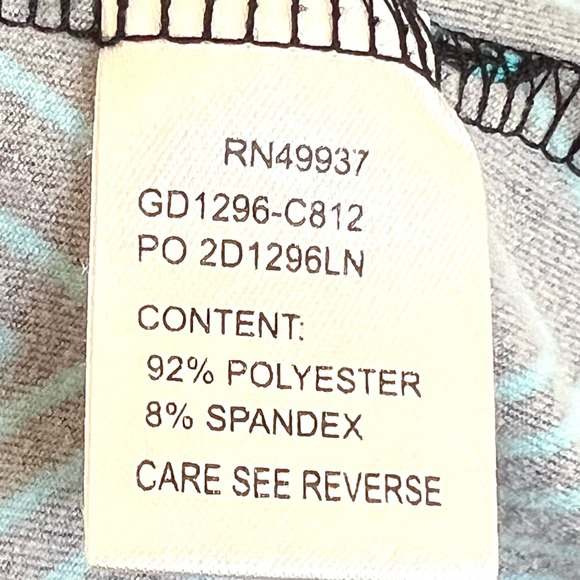 Tail golf tennis women’s geo print long sleeves top - Picture 5 of 5